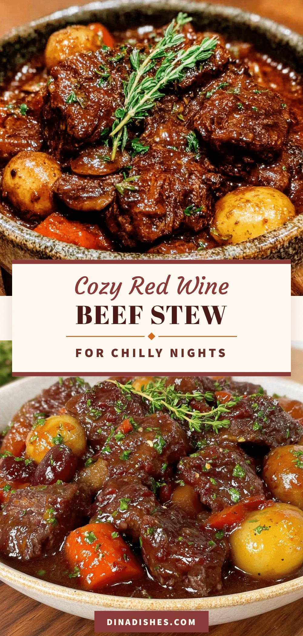 red wine beef stew recipe