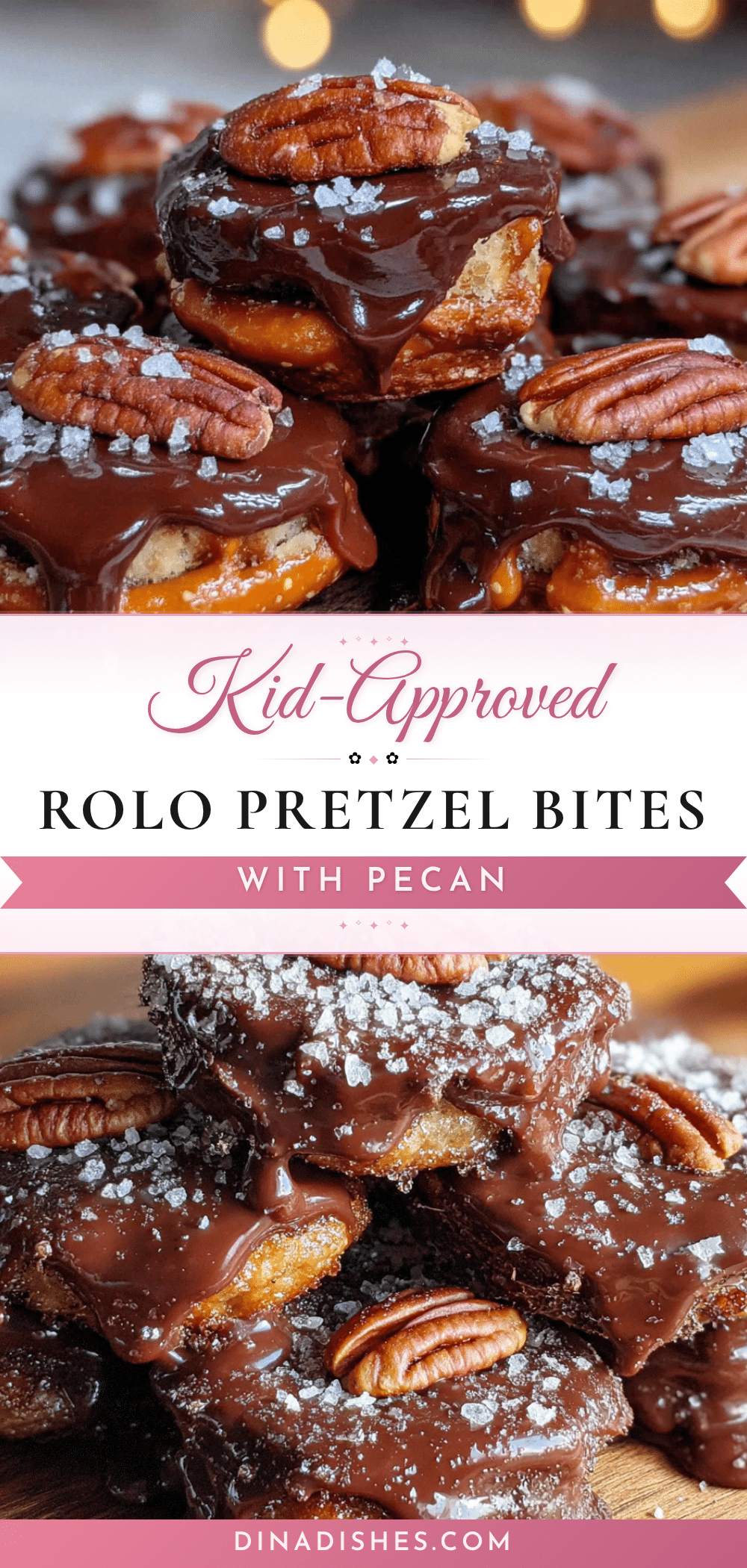 Rolo pretzel bites recipe