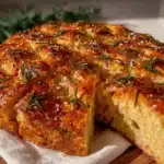 rosemary sourdough focaccia - featured image