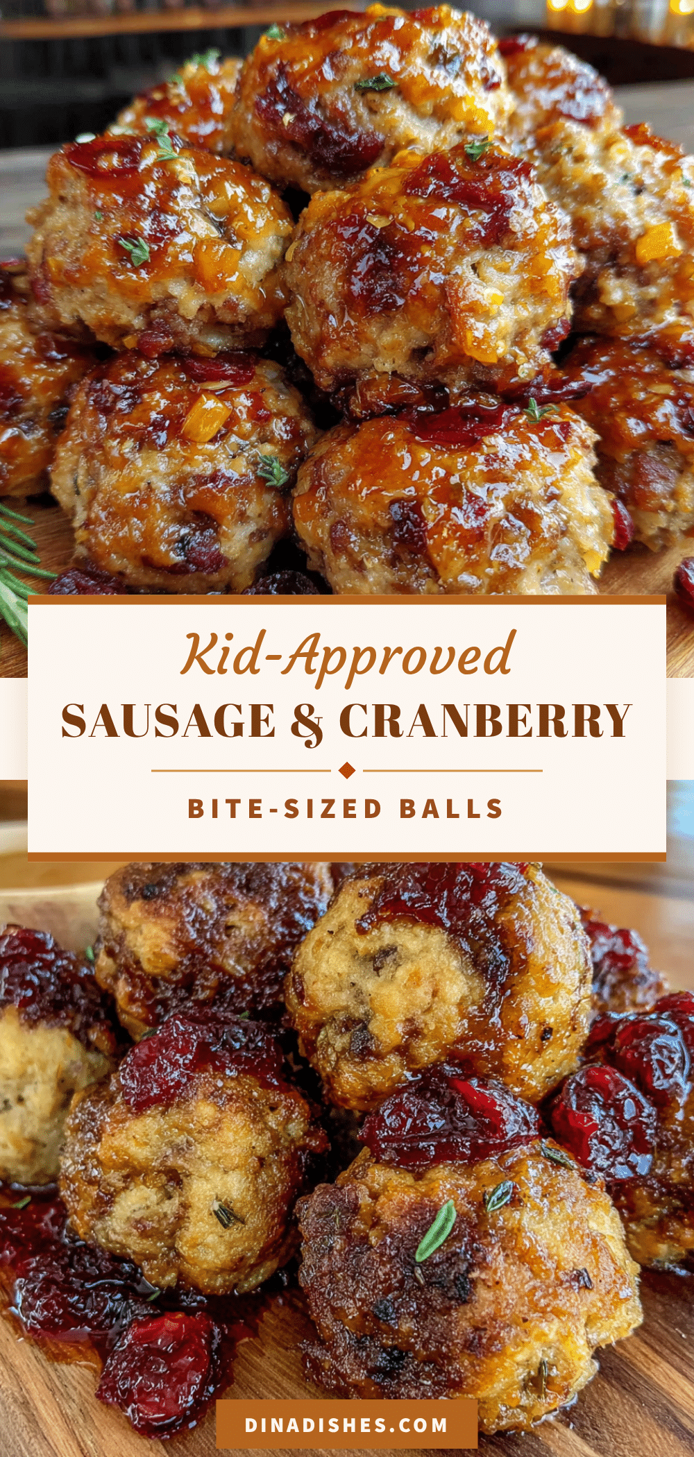 sausage cranberry stuffing balls recipe