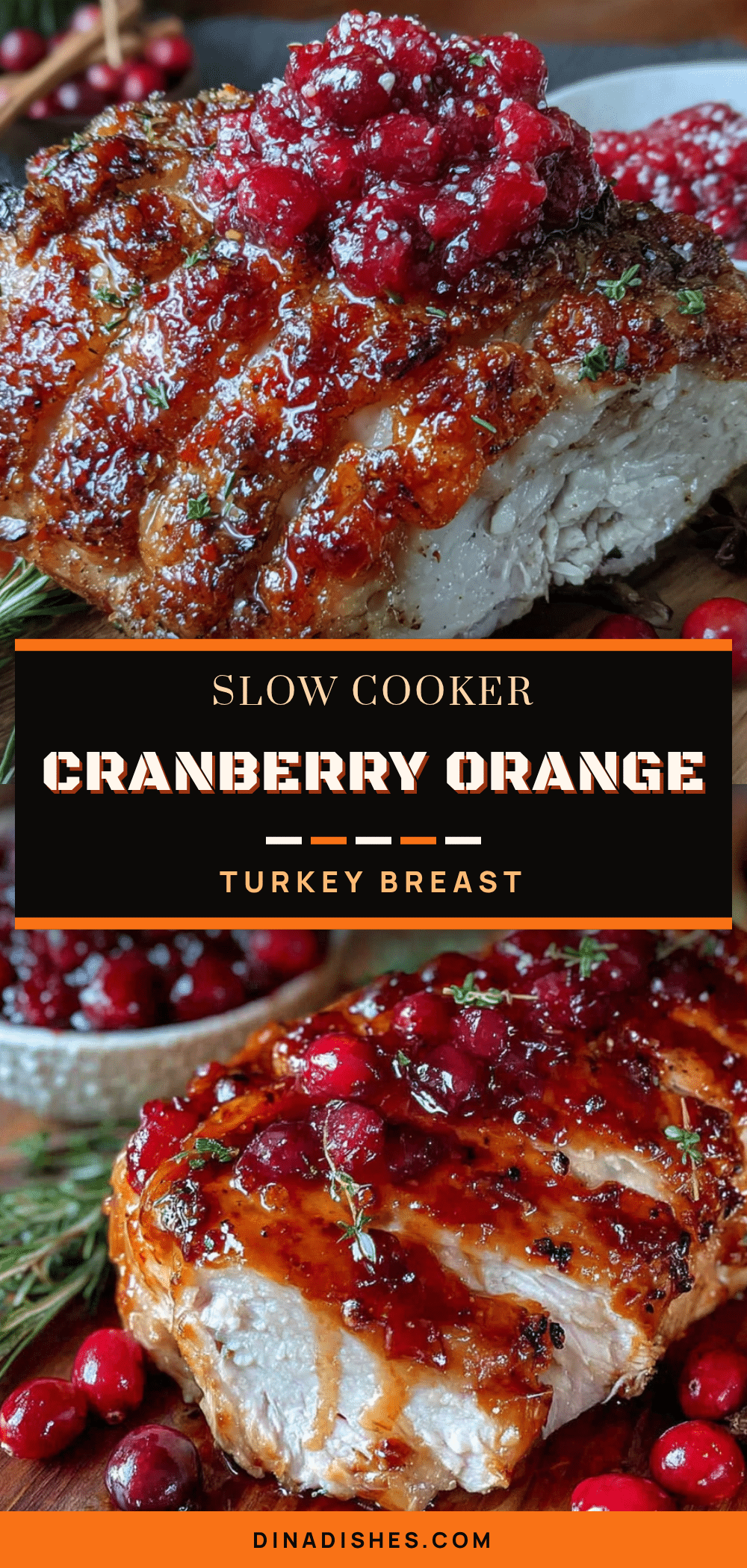 slow cooker cranberry orange turkey breast recipe