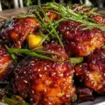 Slow cooker honey garlic chicken - featured image