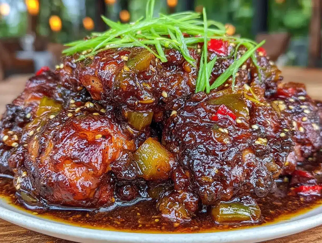 Slow cooker honey garlic chicken preparation steps