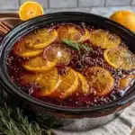 slow cooker spiced wassail - featured image
