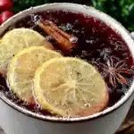 slow cooker wassail with orange and cloves - featured image
