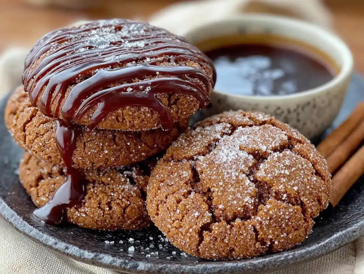 soft gingerbread cookies preparation steps