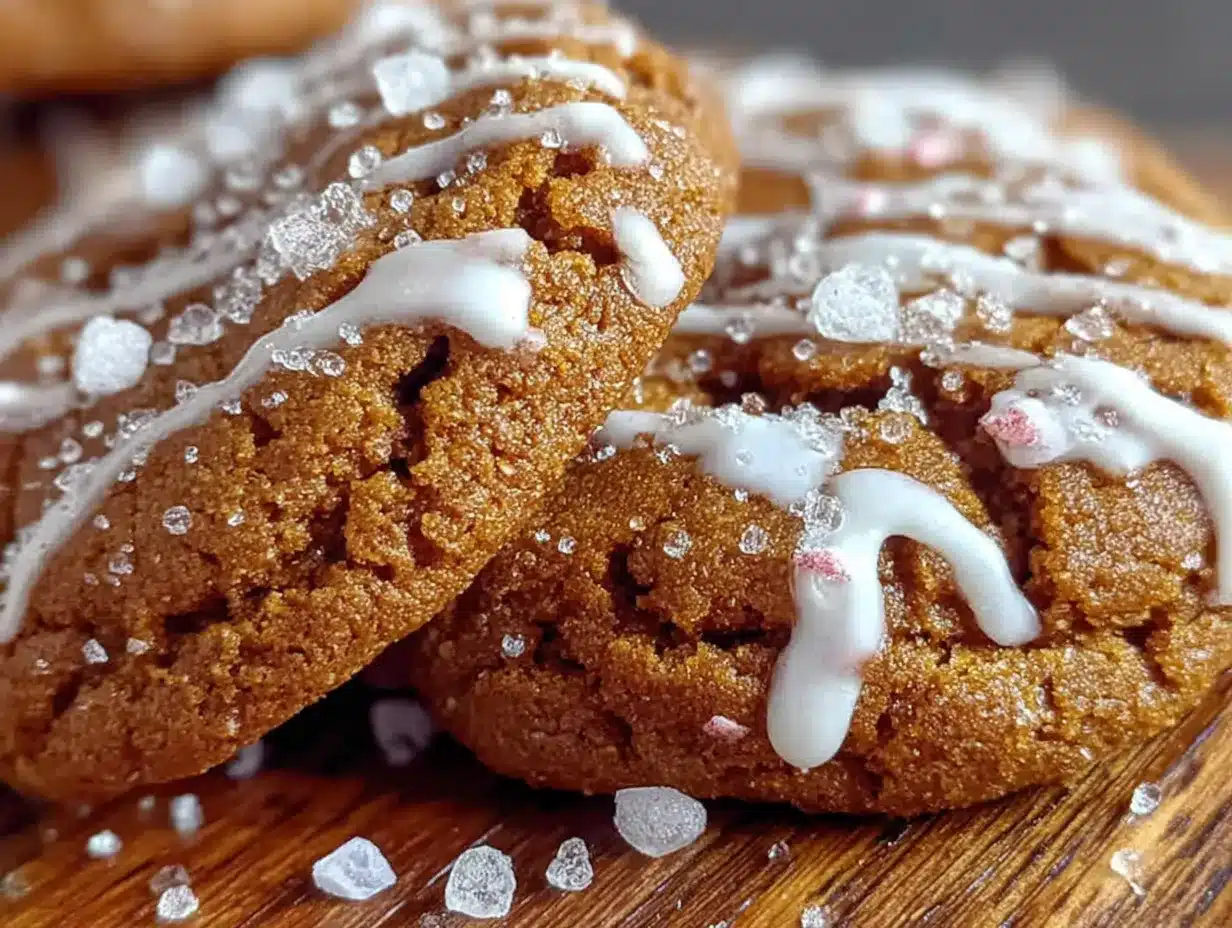 soft iced gingerbread cookies preparation steps