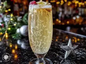 sparkling champagne jello shots - featured image