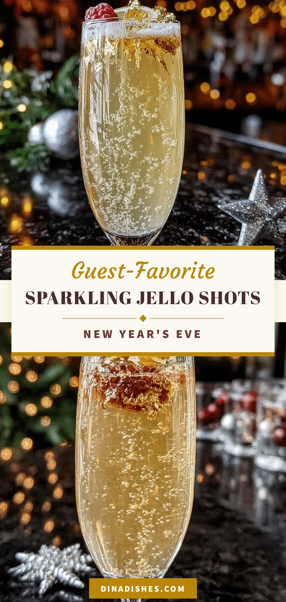 sparkling champagne jello shots recipe