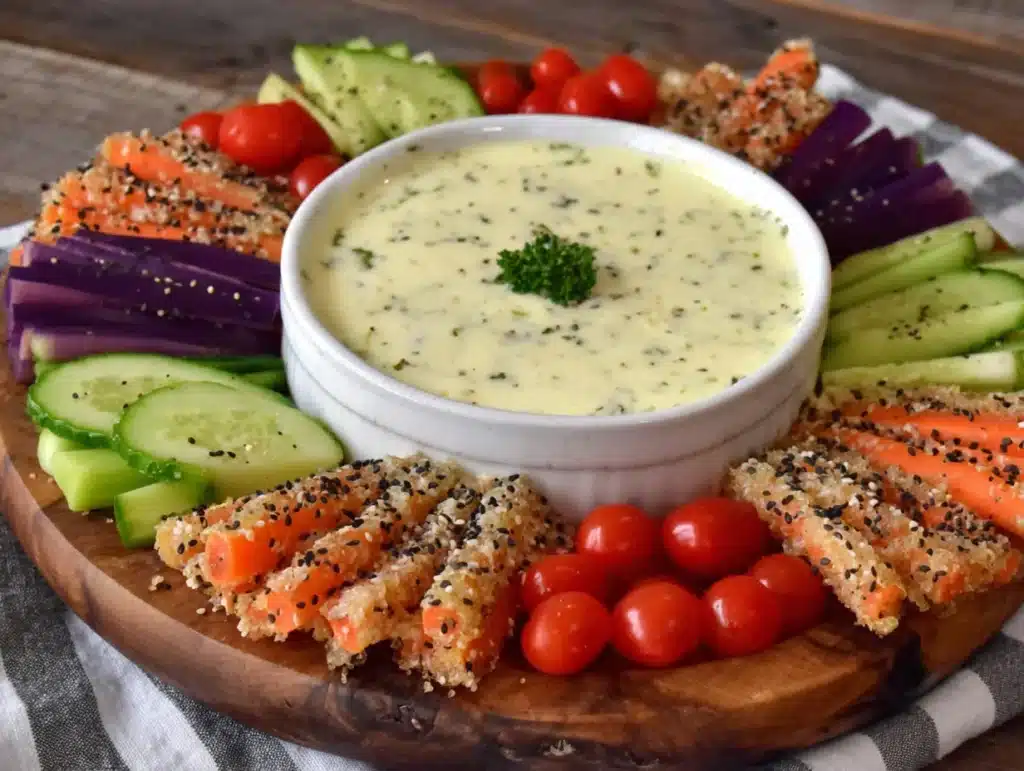 spider web veggie tray - featured image