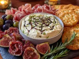 spiderweb charcuterie board - featured image