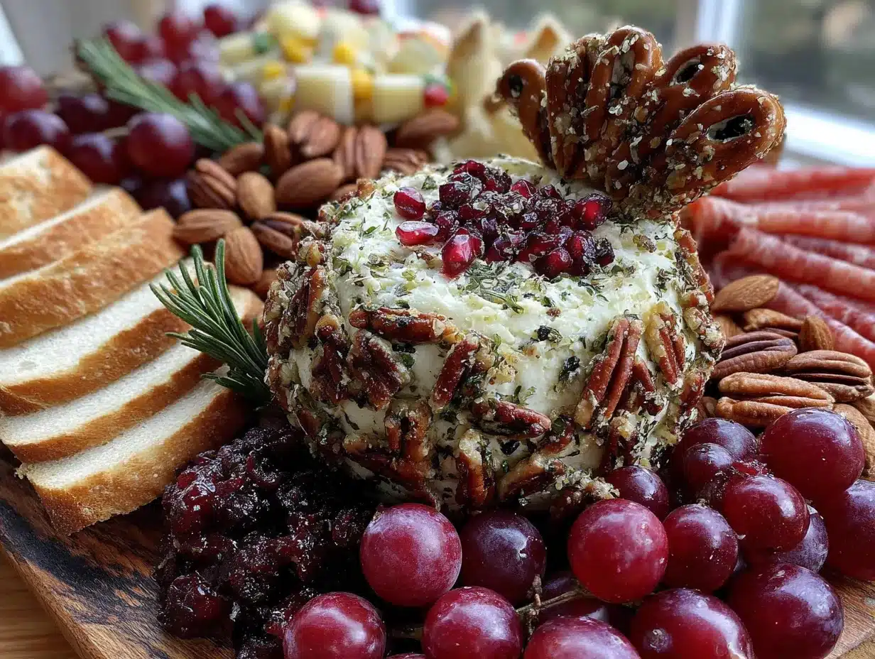 Thanksgiving charcuterie board preparation steps