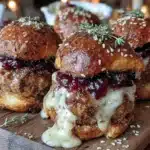 turkey meatball sliders - featured image