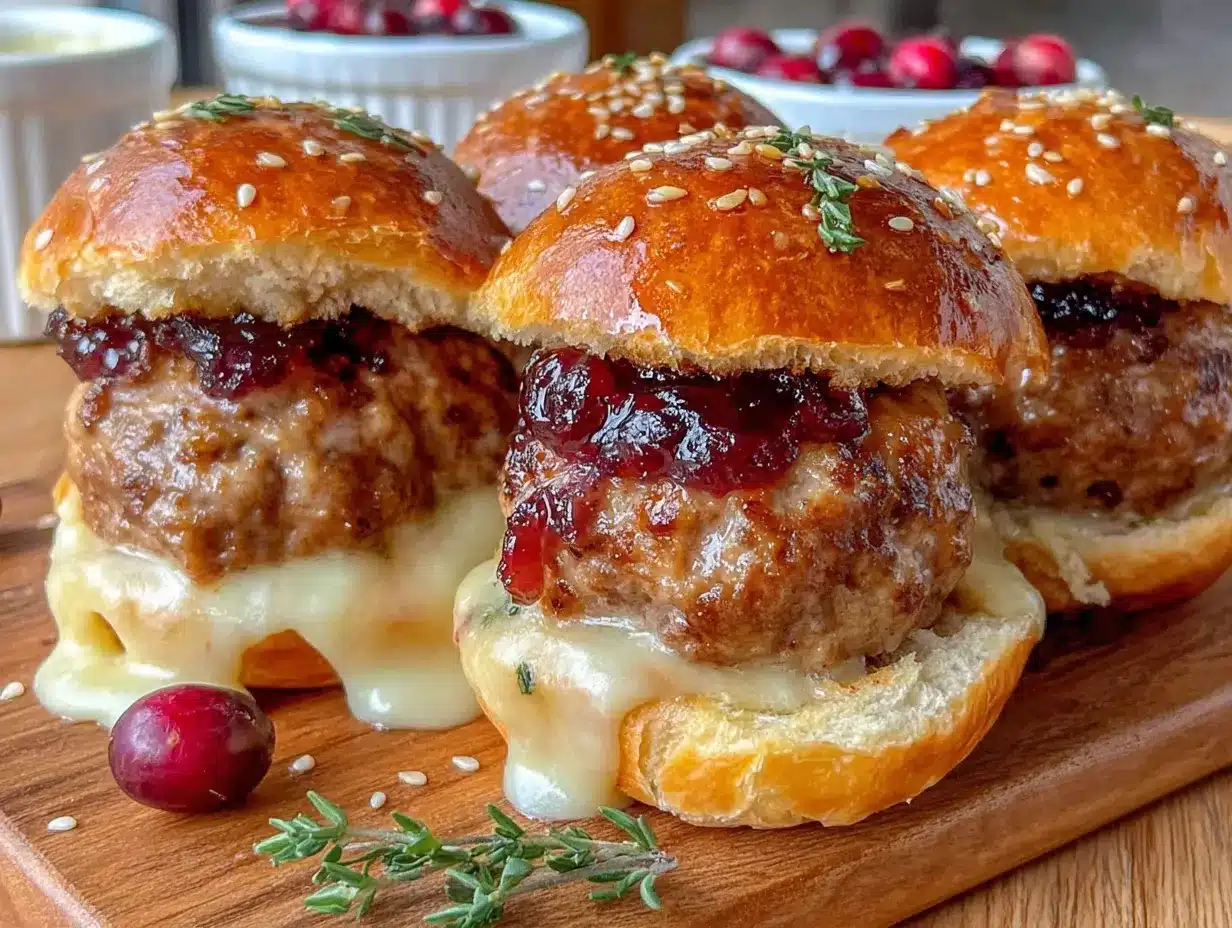 turkey meatball sliders preparation steps