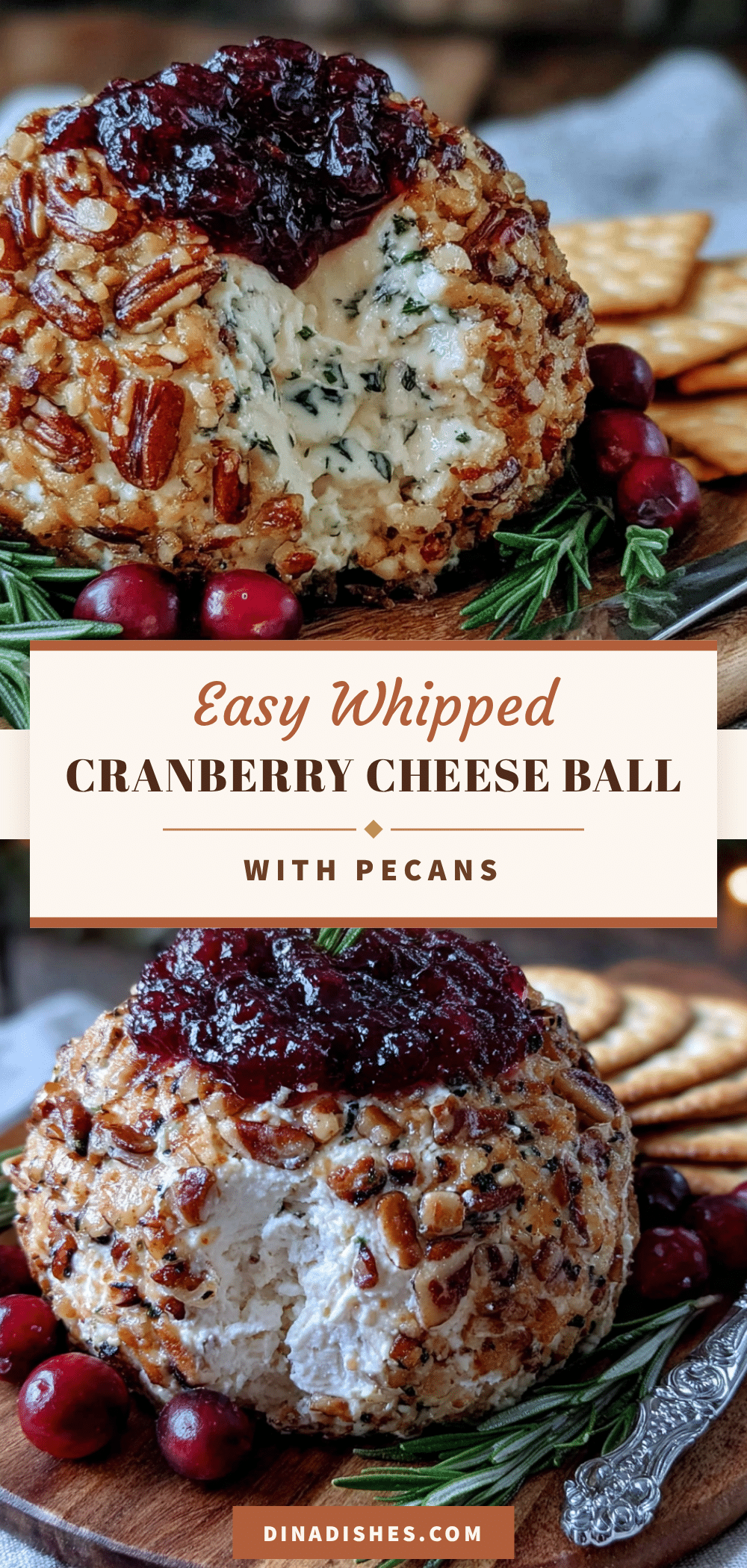 whipped cranberry cream cheese ball recipe