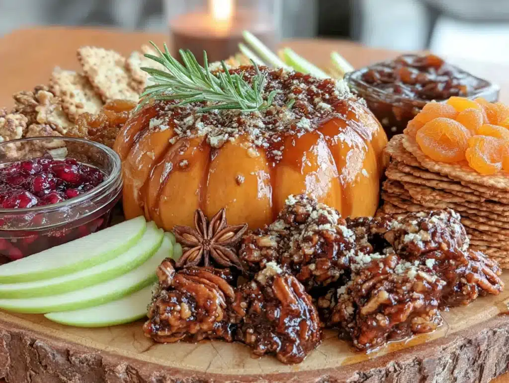 Wholesome Pumpkin Spice Friendsgiving Snack Board - featured image