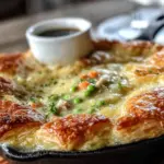 leftover turkey pot pie - featured image